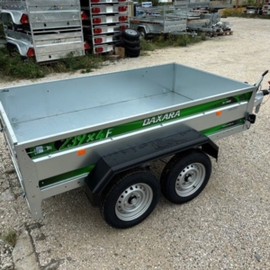 LIDER heavy-duty tipping trailer – Double braked axle