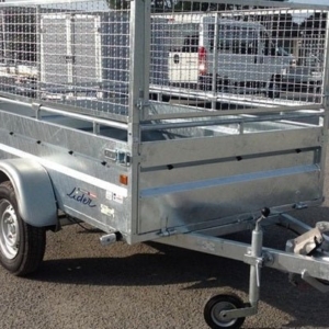 Heavy-duty LIDER trailer – 1 axle – GVWR 750 kg