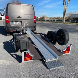 Type-Top RGW 600 motorcycle trailer – Length 2.50 m