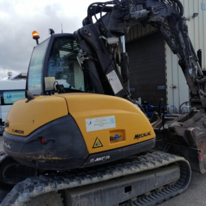MECALAC 8 MCR Tracked Excavator – 2015 (with 4 Buckets)