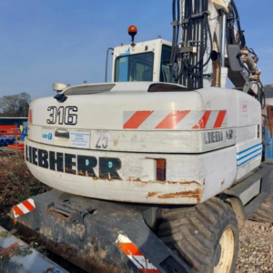 Liebherr A316 Wheeled Excavator – 2004 (with 4 Buckets)