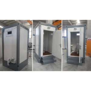 Construction site toilet