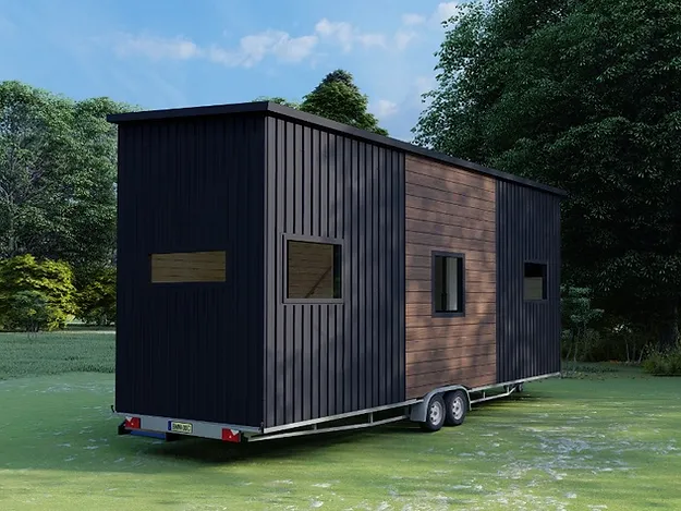 TINY HOUSE / Mobile home on wheels weighing less than 3.5t
