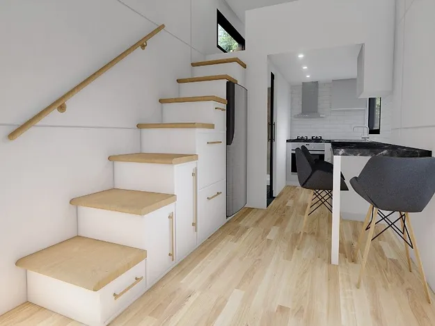 TINY HOUSE / Mobile home on wheels weighing less than 3.5t – Image 7